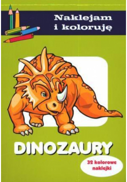 Naklejam i koloruję - Dinozaury