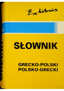 Słownik Grecko-Polski Polsko-Grecki