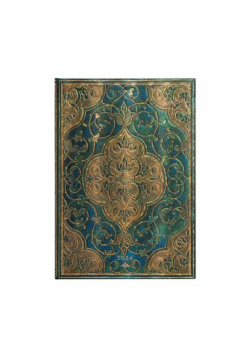 Kalendarz Paperblanks 2024 Turquoise Chronicles Grande tygodniowy VER