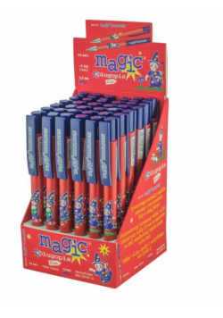 Długopis Magic niebieski 6km (36szt) KAMABEN