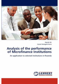 Analysis of the performance of Microfinance Institutions