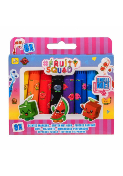 Pachnące mini pisaki 8 szt. FRUITYSQUAD