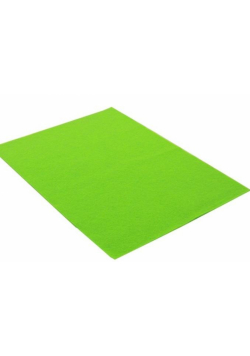 Filc dekoracyjny jasnozielony 20x30cm 10szt