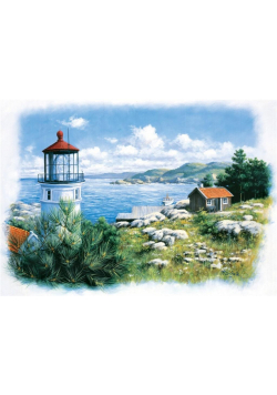 Puzzle 500 Latarnia nad morzem