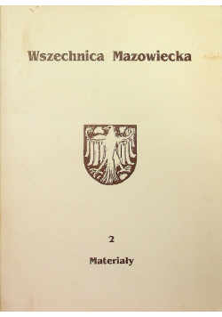 Wszechnica Mazowiecka  Materiały tom 2
