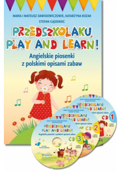 Przedszkolaku, play and learn! + 3 CD w.2020
