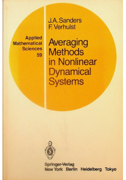 Averaging Methods in Nonlinear Dynamical Systems