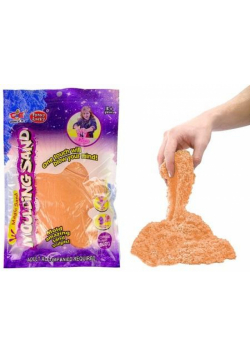 Piasek kinetyczny pomarańczowy 500g