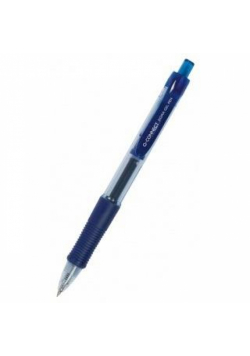 Długopis automatyczny żelowy 0,5mm niebieski