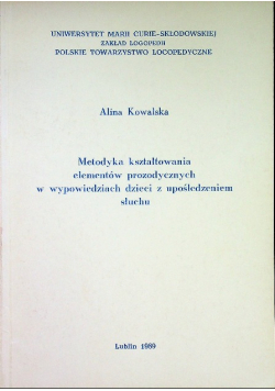Metodyka kształtowania elementów
