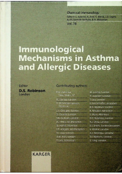 Immunological Mechanisms in Asthma and Allergic Diseases