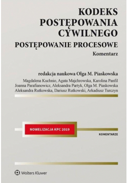 Kodeks postępowania cywilnego. Postępowanie...