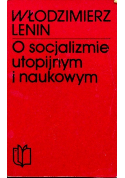 O socjalizmie utopijnym i naukowym