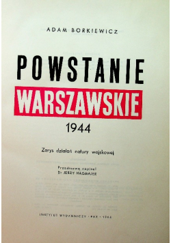 Powstanie Warszawskie 1944