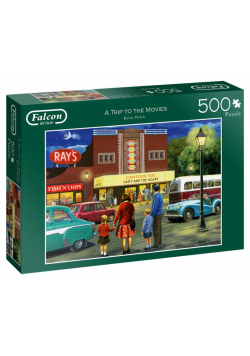 Puzzle 500 Falcon Wyjście do kina G3