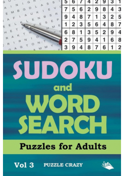 Sudoku and Word Search Puzzles for Adults Vol 3