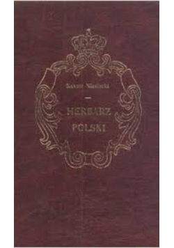 Herbarz polski tom  IX reprint z 1842 r .