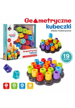 Genialny Dzieciak Geometryczne kubeczki