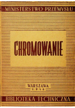 Chromowanie 1946 r.