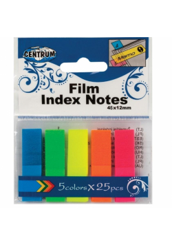 Zakładki indeksujące 45x12mm 25K. 80408