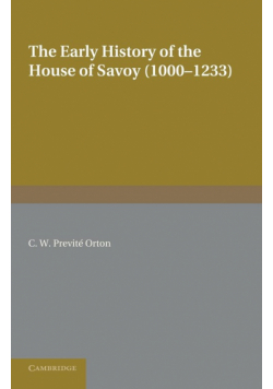 The Early History of the House of Savoy