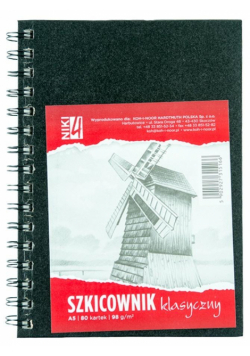 Szkicownik A5/80K 98g spirala