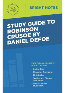 Study Guide to Robinson Crusoe by Daniel Defoe