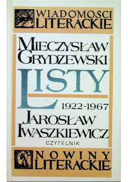 Iwaszkiewicz Listy 1922 - 1967