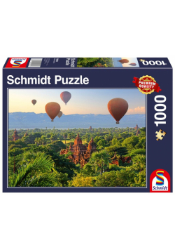 Puzzle PQ 1000 Balony nad Mandalaj/Mjanma G3