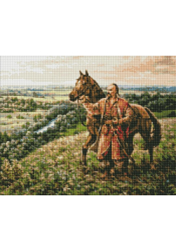 Diamentowa mozaika - Kozacki duch 40x50cm