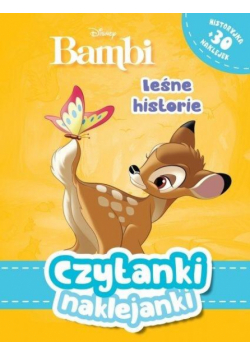 Czytanki naklejanki. Leśne historie. Disney Bambi