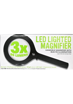Lupa potrójna z 3 LED