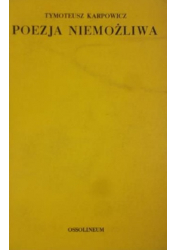 Poezja niemożliwa