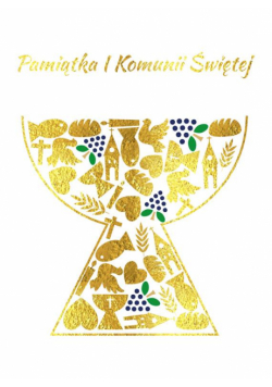 Karnet B6 Komunia - Hostia