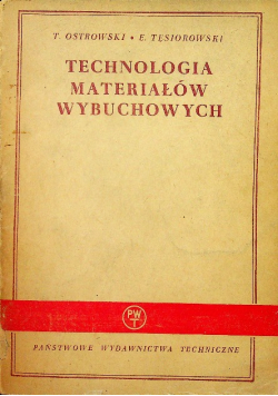 Technologia materiałów wybuchowych
