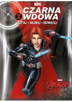 Czytaj, koloruj, rozwiązuj. Czarna Wdowa. Marvel