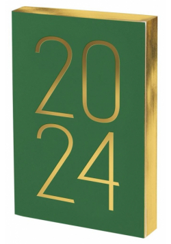 Kalendarz 2024 Art A5 DNS zielony