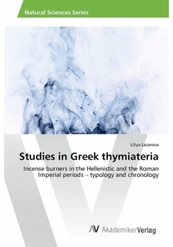 Studies in Greek thymiateria