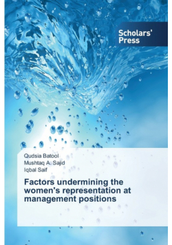 Factors undermining the women's representation at management positions