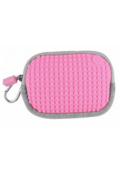 Pixelbags Saszetka szaro - różowa