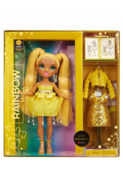 Rainbow High Fantastic Fashion Doll - Yellow