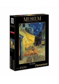 Puzzle 1000 Museum Taras kawiarni w nocy