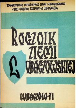 Rocznik Ziemi Lubaczowskiej