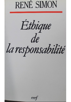 Ethique de la responsabilite