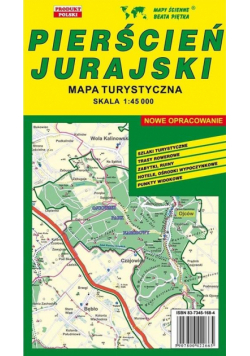 Pierścień Jurajski 1:45 000 mapa turystyczna