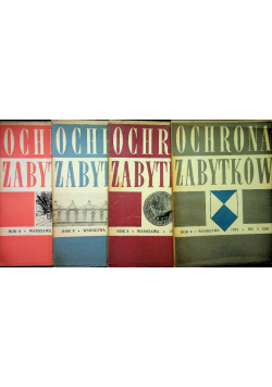Ochrona zabytków rok 8 nr 1 do 4