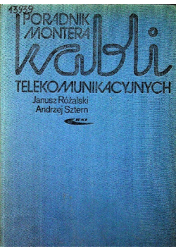 Poradnik montera kabli telekomunikacyjnych