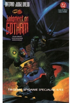 Batman Judge Dredd Sąd na Gotham Wydanie specjalne nr 4