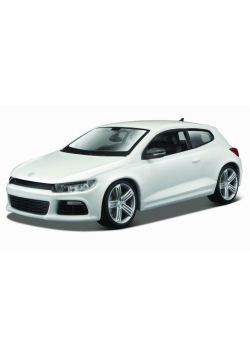 VW Scirocco R White 1:24 BBURAGO