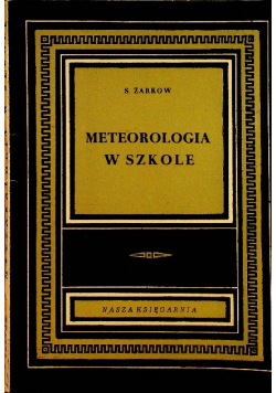 Meteorologia w szkole